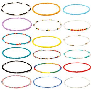 Bohemia Style Beaded Necklace Multicolor Chokers Charm Neckl