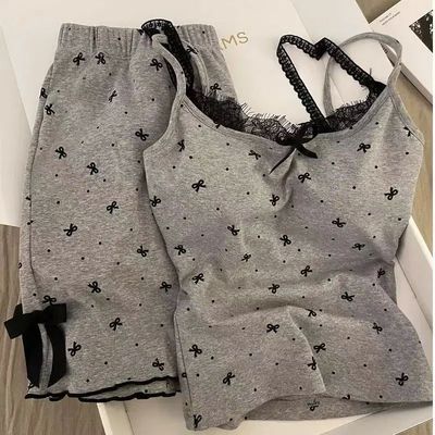 Women's Summer Suit Women's Pajamas Set Trousers Sets Sleepw