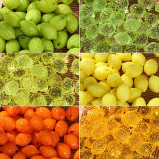 10pcs/Lot Acrylic 3D Stereoscopic Lemon Spacer Beadsdiy for