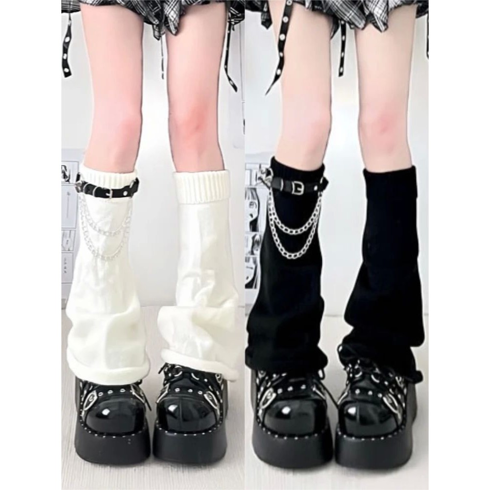Y2K Spicy Girls JK Slouch Knee High Stacked Socks Women's Au