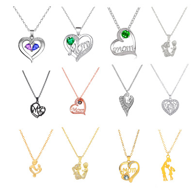 100 Languages I Love You Mother's Day Projection Necklace