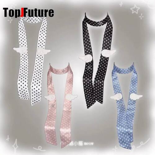 MillenniumSpicy Girl Wings Wave Point Scarf Spring and Summe