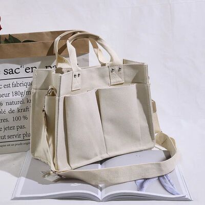 Women's Tote Bag Casual Canvas Large Capacity Shopping Femal