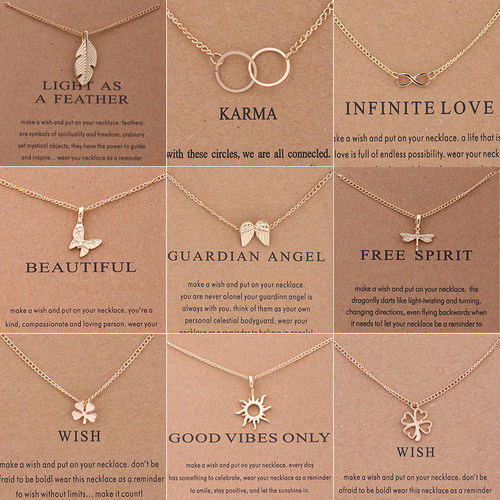 New Trendy Alloy Cute Elegant Sun Love Star Leaves Clover Un
