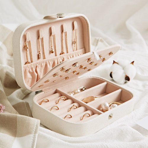 Jewelry Box  PU Leather Jewellery storage Earring Boxes