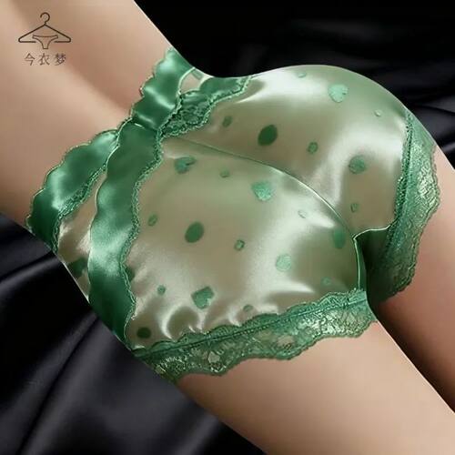 Lace Sexy Underwear Womens Panties High Waist Transparent Br