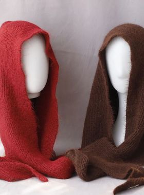 New Women Winter Hat Streetwear wool Blend Warm CapDecorate