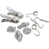 不锈钢吸顶家用吊钩顶装 天花板单钩屋顶承重挂钩被子夹不锈钢钩子