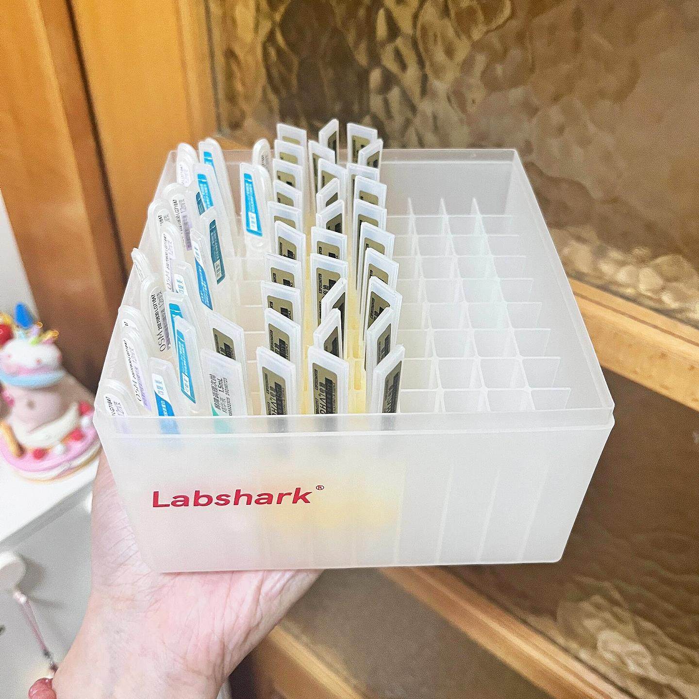 次抛收纳盒精华小样冰箱保鲜整理储物盒桌面透明塑料分格多功能