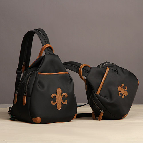 娅黛双肩包女2021新款尼龙