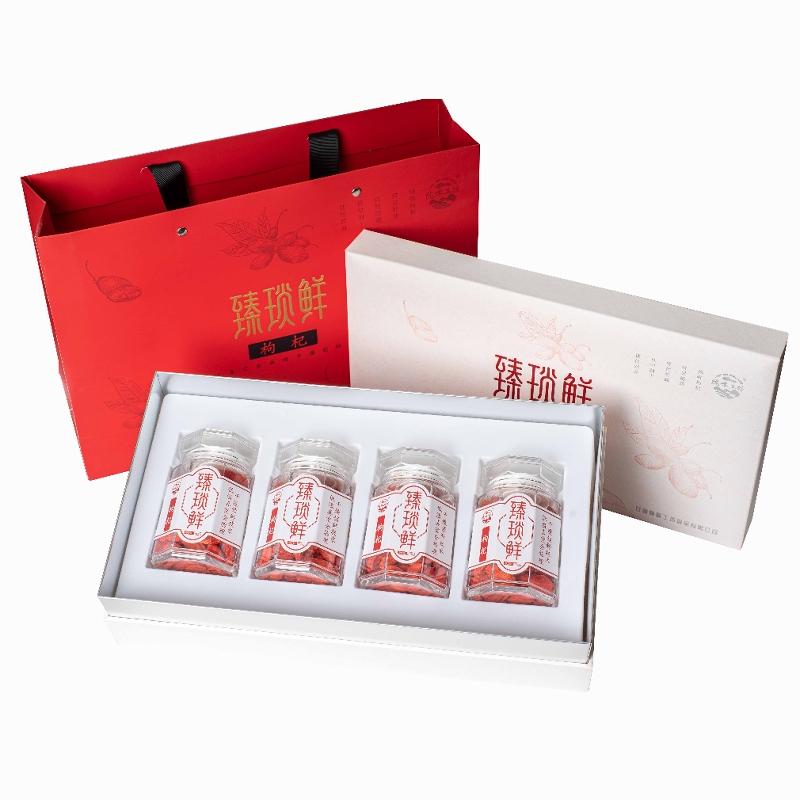 兰州特产陇味工坊百合干枸杞干礼盒装臻锁鲜特产送礼过年新春礼品