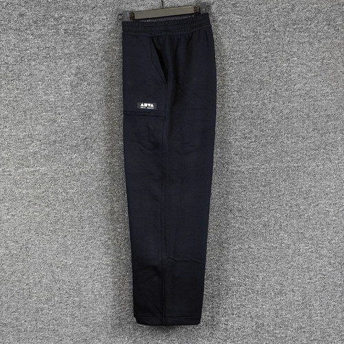 安踏正品男女同款2025冬新款篮球加绒直筒针织运动长裤172548301N