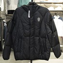 时尚 2025冬新款 运动防泼水连帽羽绒服172541910N 欧文男装 安踏正品