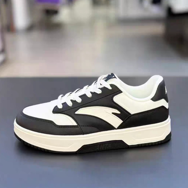 安踏百川丨低帮休闲男鞋2025冬新款熊猫色低帮潮流板鞋112548013,运动鞋new,板鞋,淘宝优惠券,粉丝福利购,淘宝优惠卷