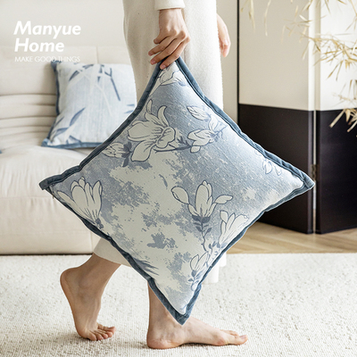 蔓越家简约客厅榻榻米靠枕不含芯