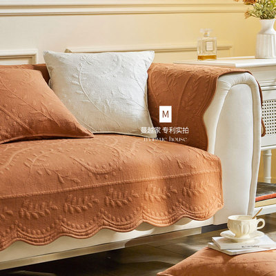 重工刺绣复古沙发垫座垫