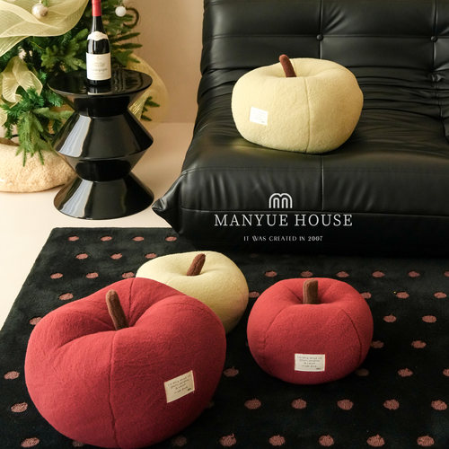 蔓越家节日氛围感毛绒抱枕