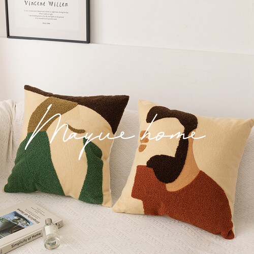 ins网红款全棉帆布抱枕抱枕套