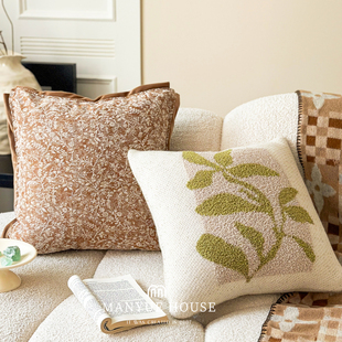 蔓越家 法式客厅沙发抱枕靠垫样板间腰枕靠背卧室床头靠垫腰靠枕
