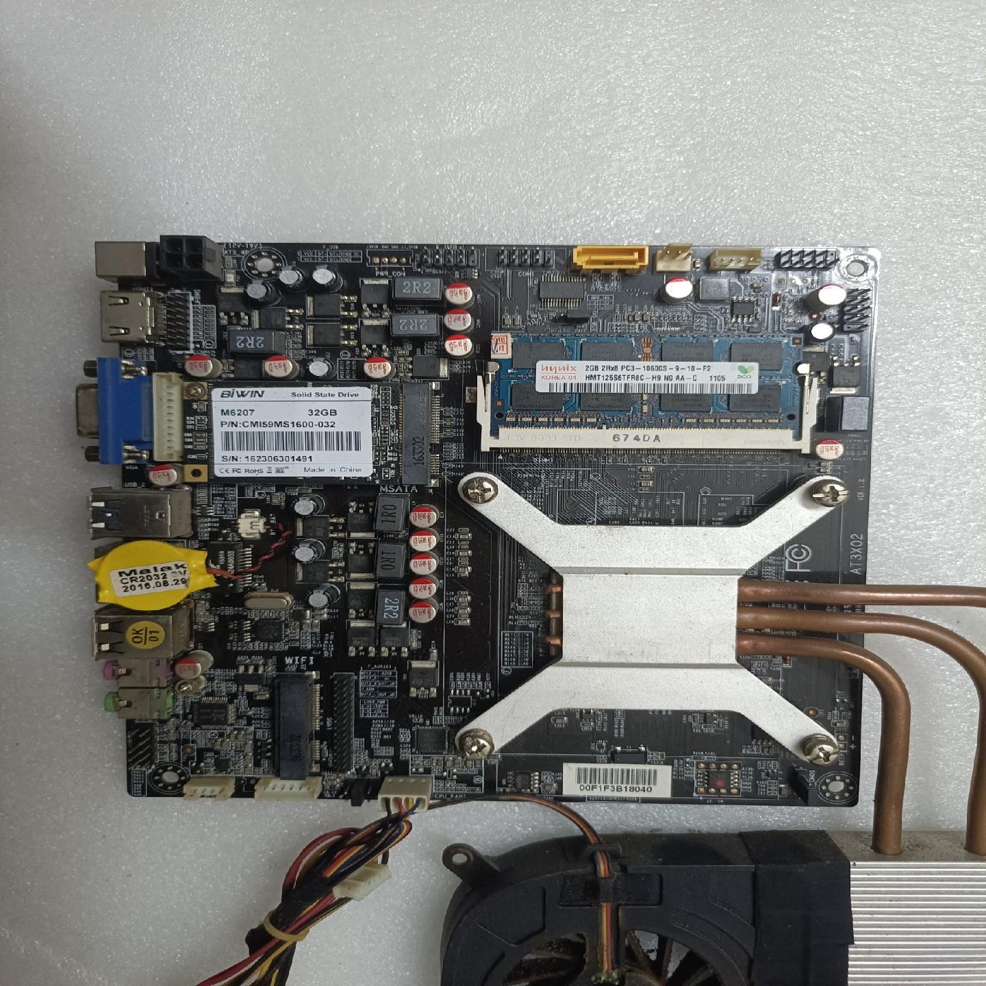 {雅致商行}拆机主板ITX-AT3X11BA6-5200 板载CPU