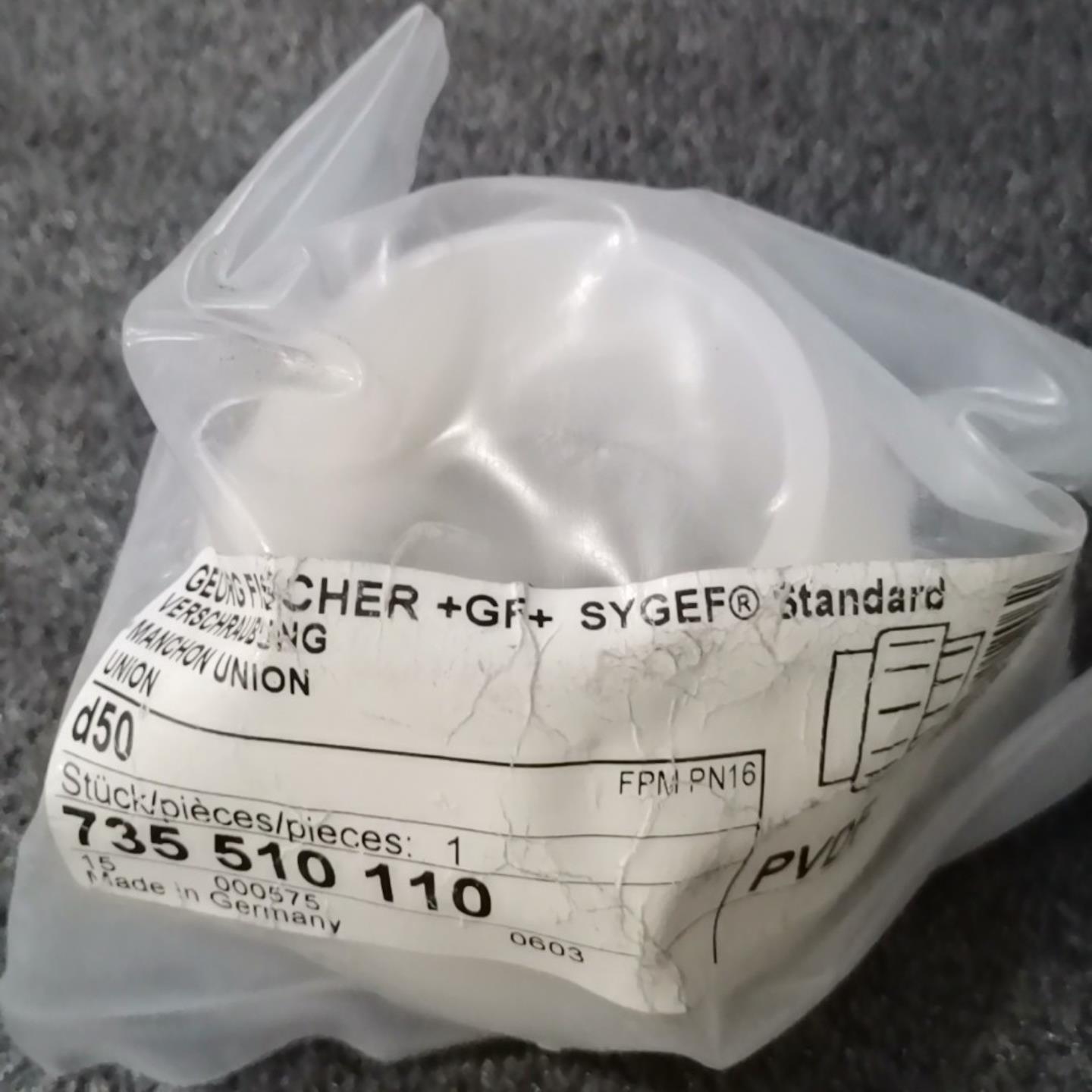 +GF+承插式油令 PVDF d50 DN40(雅子机械）