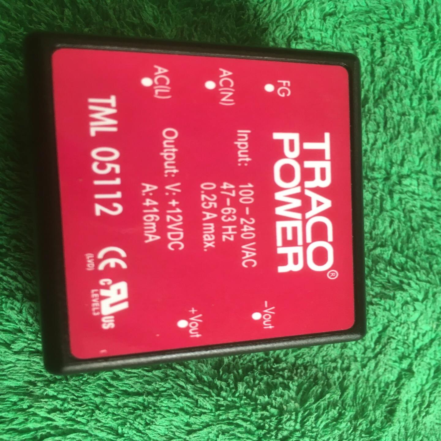 {雅致商行}库存TRACO POWER TML05112 AC-DC电源