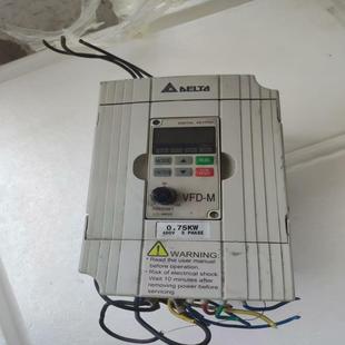 {雅致商行}台达变频器075KW型号VFD007M43 B图上一个