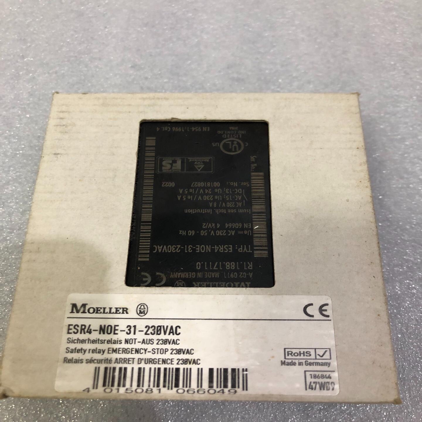 {雅致商行}金钟穆勒MOELLER安全继电器ESR4-NOE-31-2