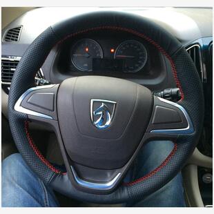 专车专用真皮手缝方向盘套适用于新款宝骏630/730/560/五菱宏光S