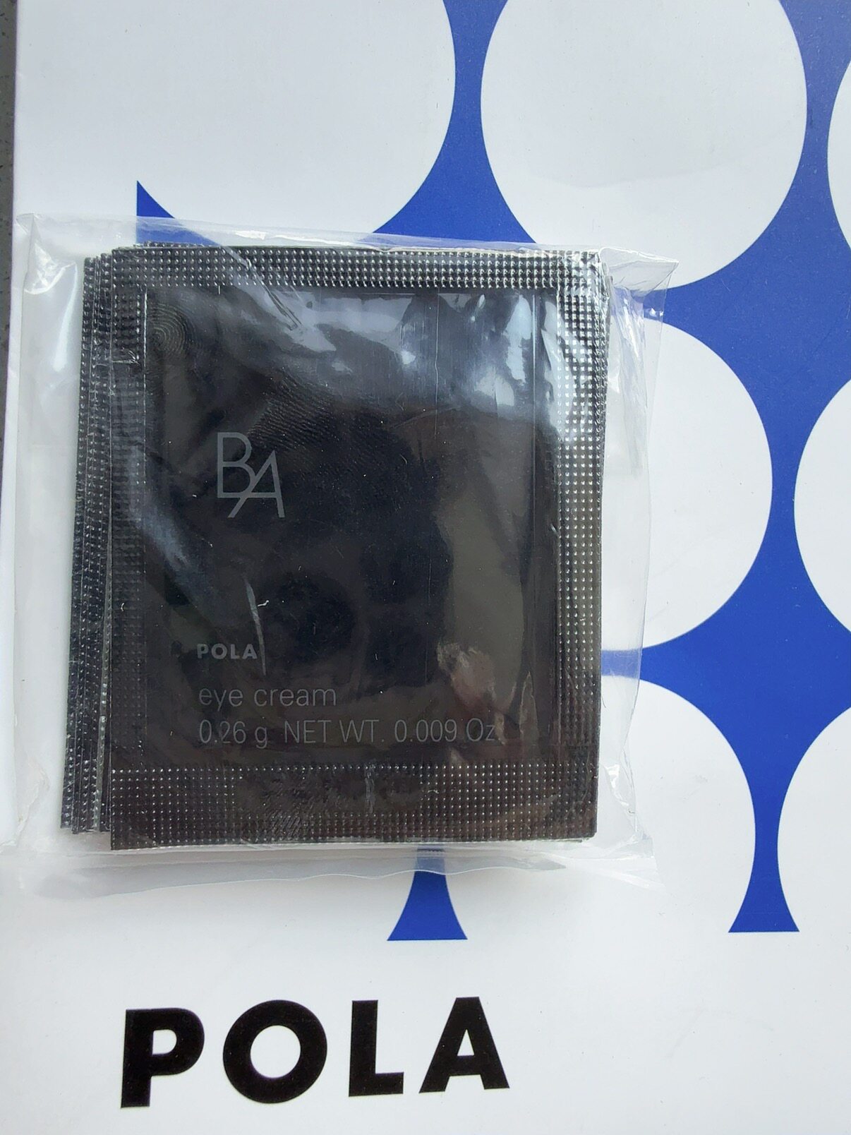 现货日本本土POLA/宝丽黑BA 眼霜0.26g*10片 小样出差旅行便携