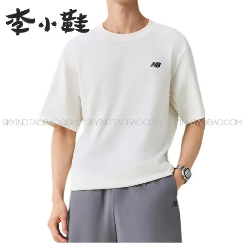 New Balance 2026SS 圆领字母印花舒适短袖运动休闲T恤MT61F6RH