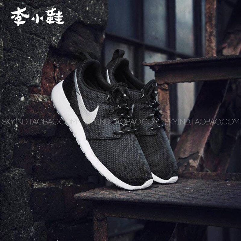 NIKE耐克ROSHERUN 奥利奥女神黑银511882-094/844