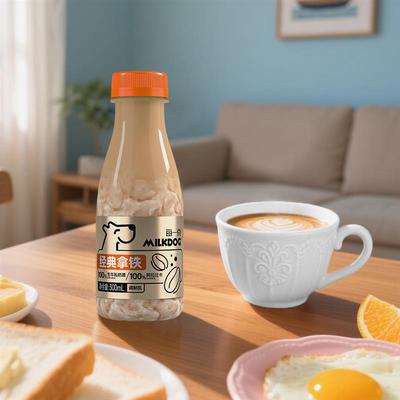 【推荐】Milkdog每一克咖啡 经典拿铁 即饮300ml/瓶  冷藏 0-10