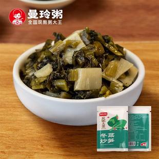 曼玲粥店 冬菜炒笋 60g*12袋 咸香美味佐餐小菜泡菜即食开胃零食