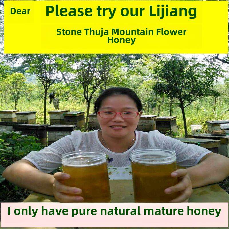 桂林自然保护区天然蜂蜜特级野生九龙藤蜂蜜冬季蜂蜜农家乐蜂蜜正