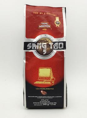 越南原装中原G7创意SANG TAO12345号咖啡粉340克法式研磨滴漏咖啡