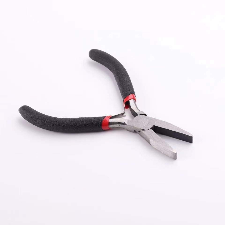 多功能4.5吋迷你扁嘴钳圆嘴穿珠diy饰品手工钳珠宝无牙无齿平口钳,五金/工具,扁嘴钳,淘宝优惠券,粉丝福利购,淘宝优惠卷