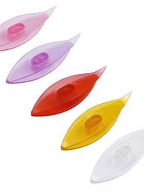 DIY梭编用梭子塑料工具梭织器 凤眼梭编器 蕾丝编织 勾花梳子5/包