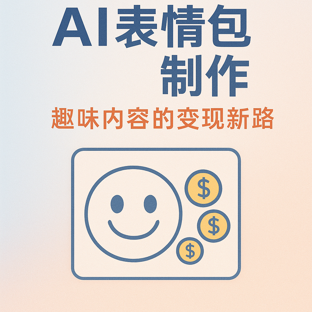 AI表情包制作：趣味内容的变现新路径