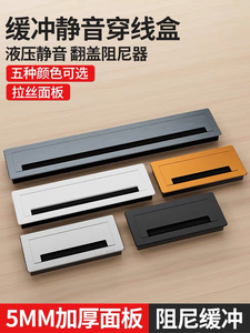 电脑桌线孔盖办公桌穿线盒桌面过线装饰盖电视柜穿线孔盖板穿线孔