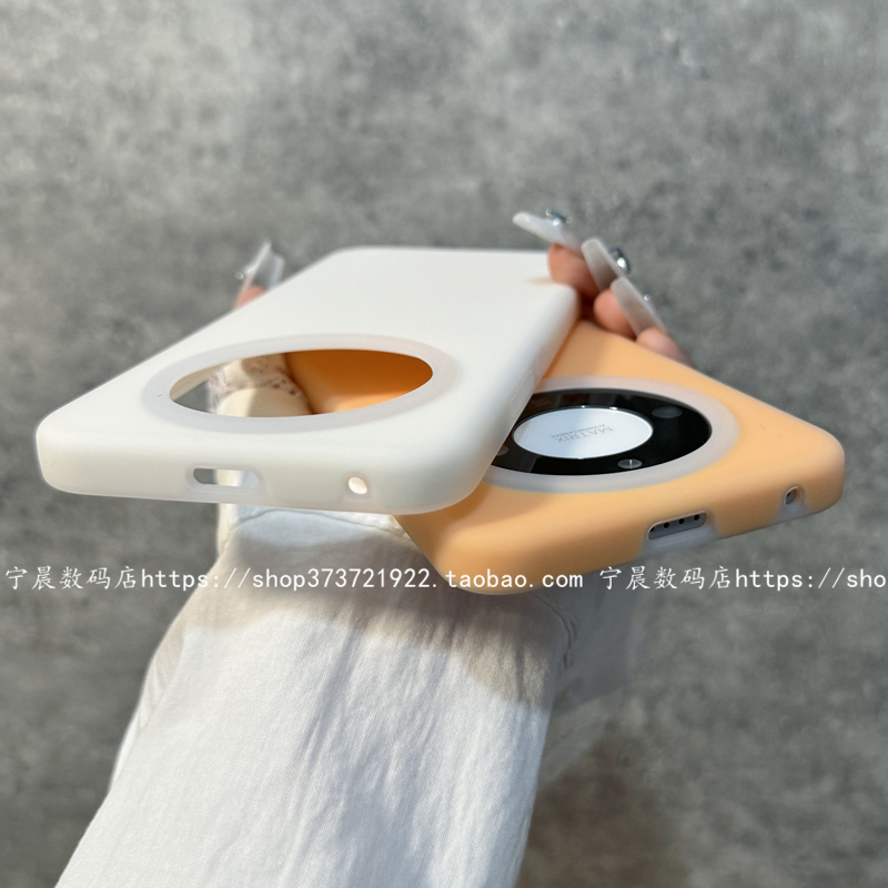 适用荣耀x70手机壳液态硅胶全包保护套果冻冷淡风莫迪兰色马卡龙韩国