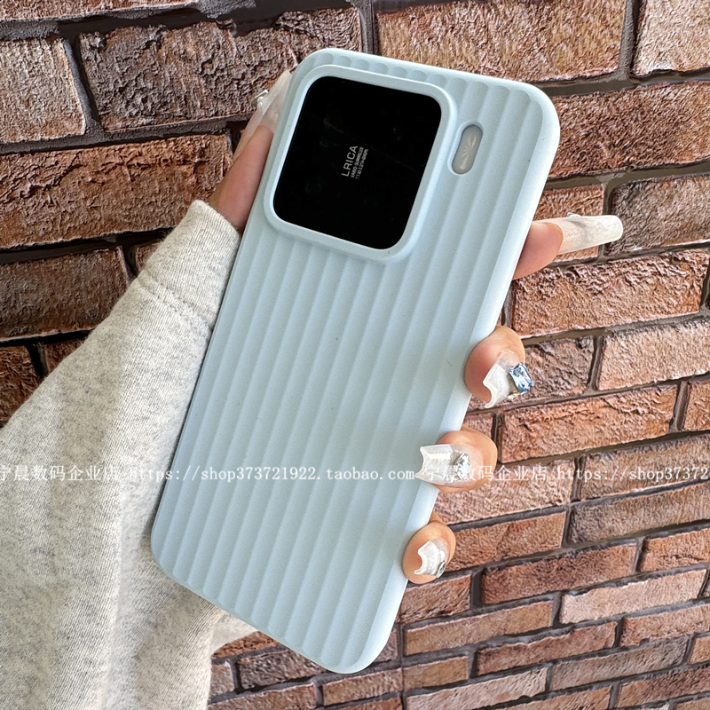 YOONIA适用小米15手机壳15pro瓦楞纹条纹14液态硅胶13保护套12防摔civi4pro耐脏civi3时尚个性K70软糯K80软糯