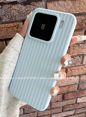 YOONIA适用小米15手机壳15pro瓦楞纹条纹14液态硅胶13保护套12防摔civi4pro耐脏civi3时尚个性K70软糯K80软糯