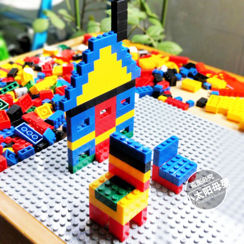 底板小颗粒通用兼容乐高积木底板墙幼儿园拼装构建地板大号