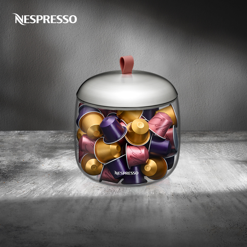 原装正品雀巢Nespresso收纳桶可装nespresso/咖啡液/多趣酷思胶囊