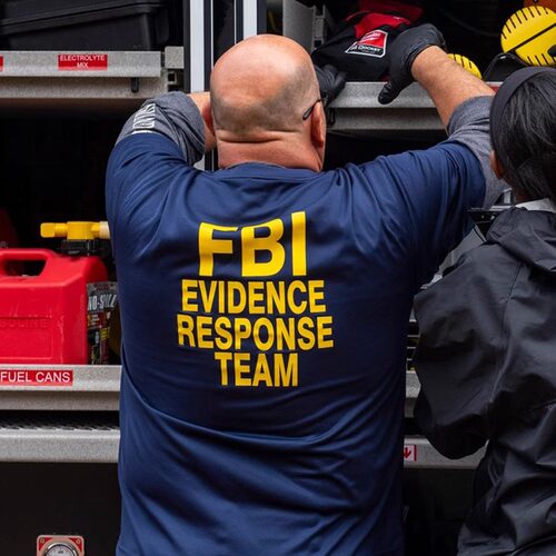 FBI美国联邦调查局探员短袖T恤男纯棉休闲半袖美式战队警迷衣服夏