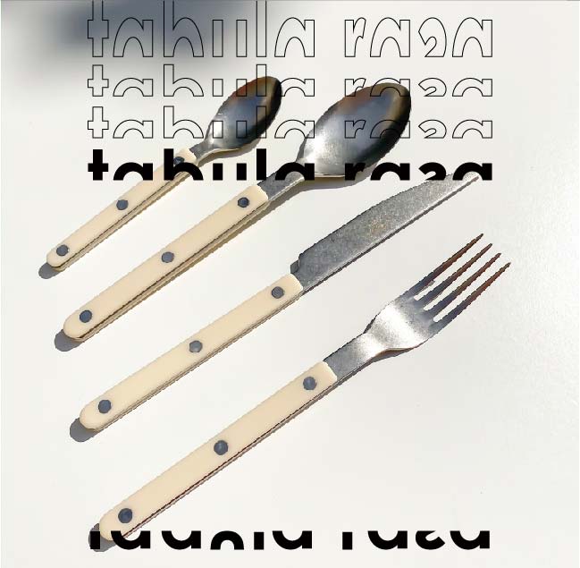 现货法国paris黄油同款刀叉勺