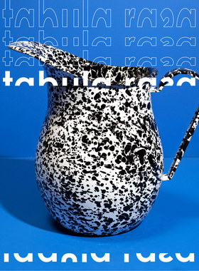 TABS 美国克朗峡谷家居Crow Canyon Home大理石法郎搪瓷水壶花瓶