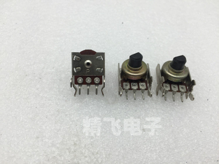 优质RK121单联电位器B500K轴长7MM