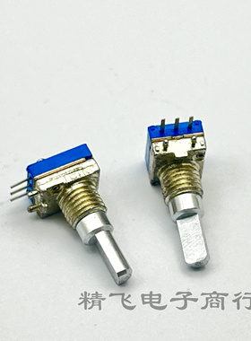 CTR长泰尔EC09型编码器20定位3脚小米对讲机轴长15mm